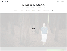 Tablet Screenshot of macandmango.com
